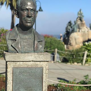 Spent some time in Steinbeck’s stomping grounds. Cannery Row Monterey Bay. Nothing quite like stepping into a site documented by a great American author. Admittedly it was weird picturing what he wrote about amongst all the current tourism. History none the less and worth the time to see it. ....#canneryrow #steinbeck #montereybay #greatamericannovel #historygirls #historygirlstravel #uniquelyamerican #historyisfun #westcoast #travelamerica #visitmonterey
