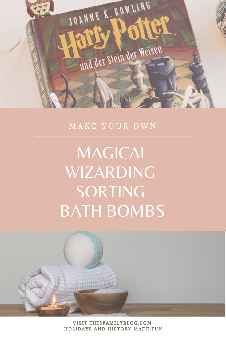 diy bath bomb color changing magical harry potter