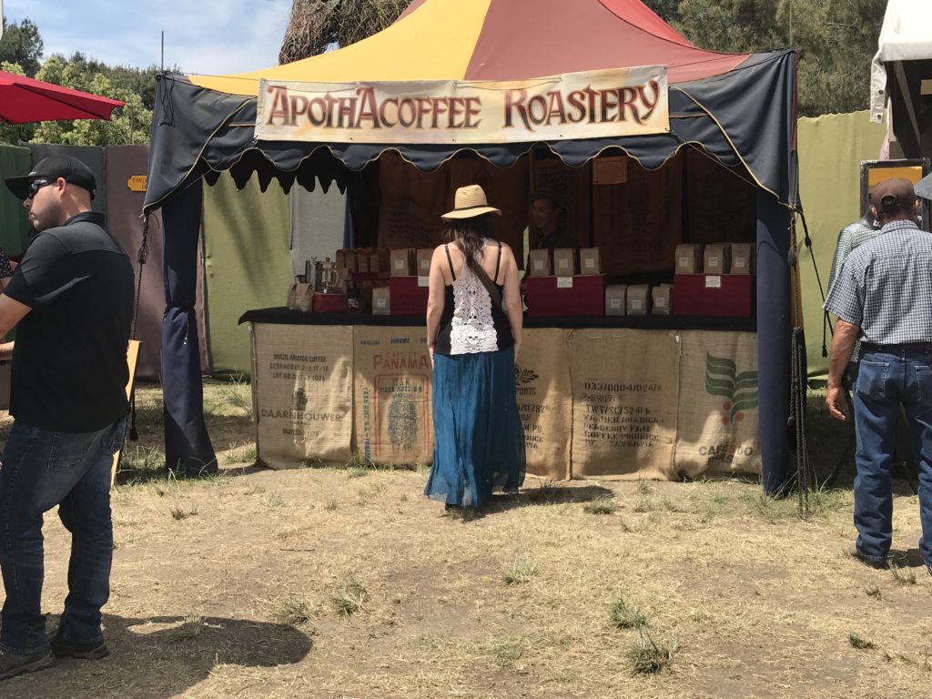 coffee at red faire