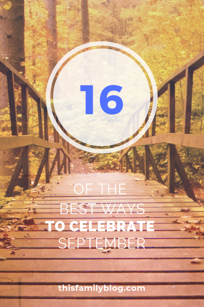 16 days to celebrate in september