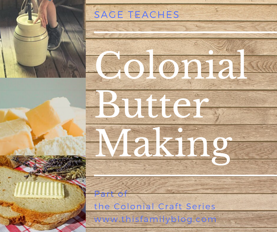 make butter DIY old fashioned colonial style butter