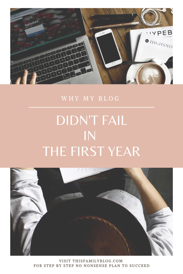 Why my blog didn't fail the first year