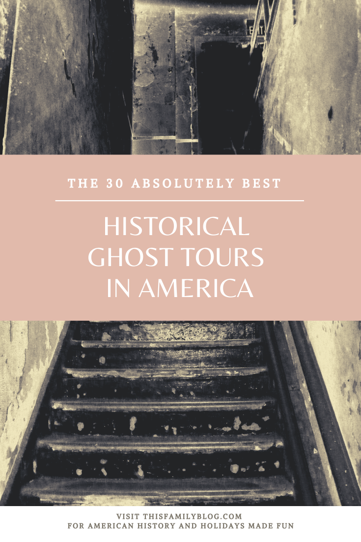best historical ghost tours in america