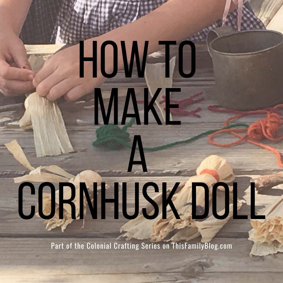 colonial corn husk dolls