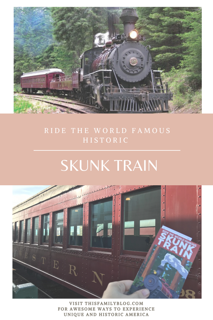ride the historic skunk train
