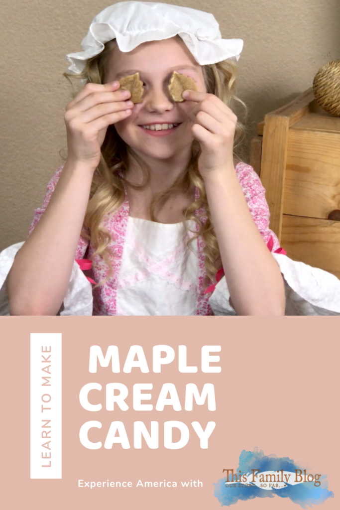 learn to make maple cream candy colonial craft