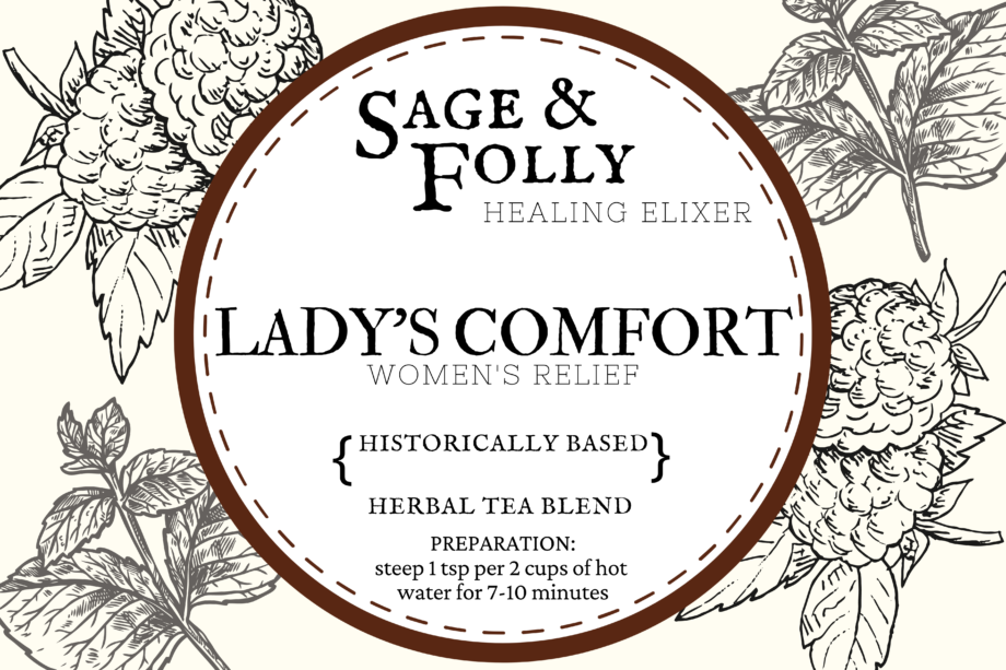 Lady's Comfort tea Sage & Folly