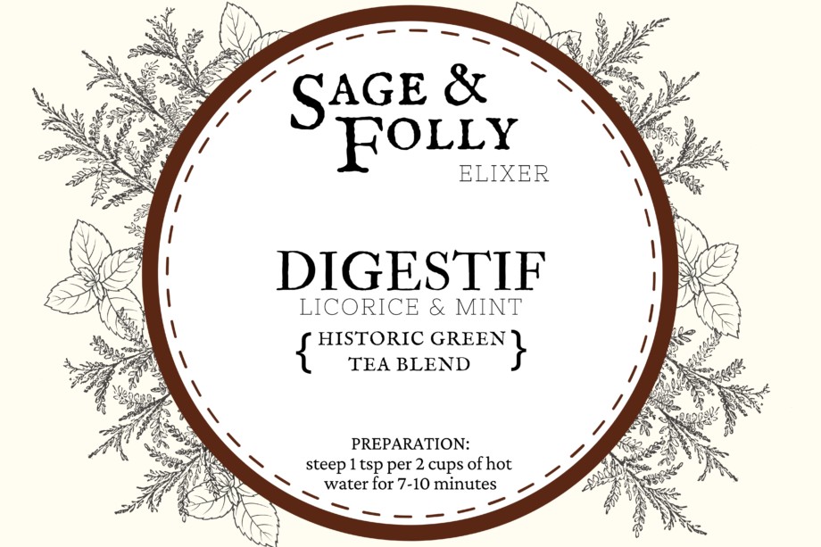 licorice Mint tea Sage & Folly Historical Apothecary