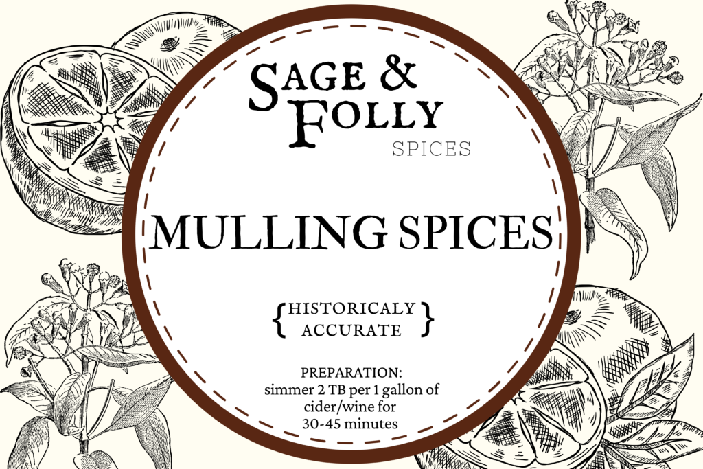 mulling spices sage & Folly