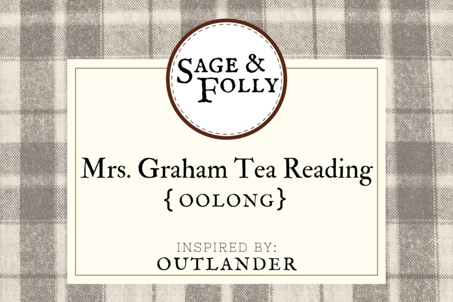 outlander tea oolong tea reading