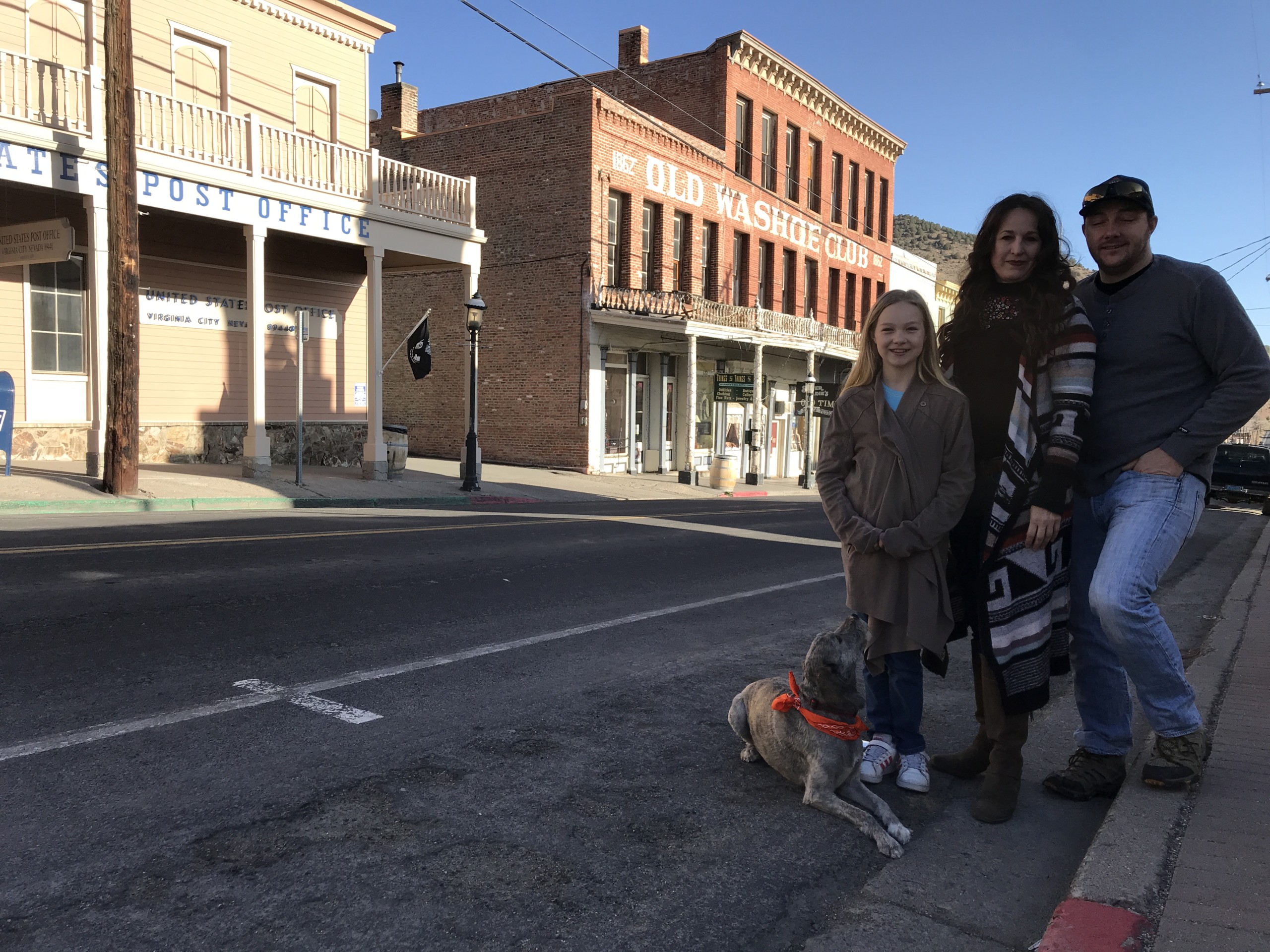 Travel visit dog friendly virginia city Nevada