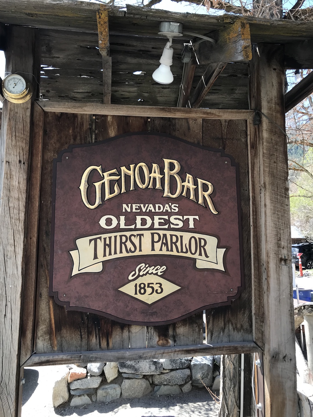 visit historic Genoa Nevada