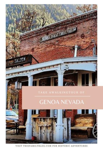 take a walking tour of historic genoa nevada